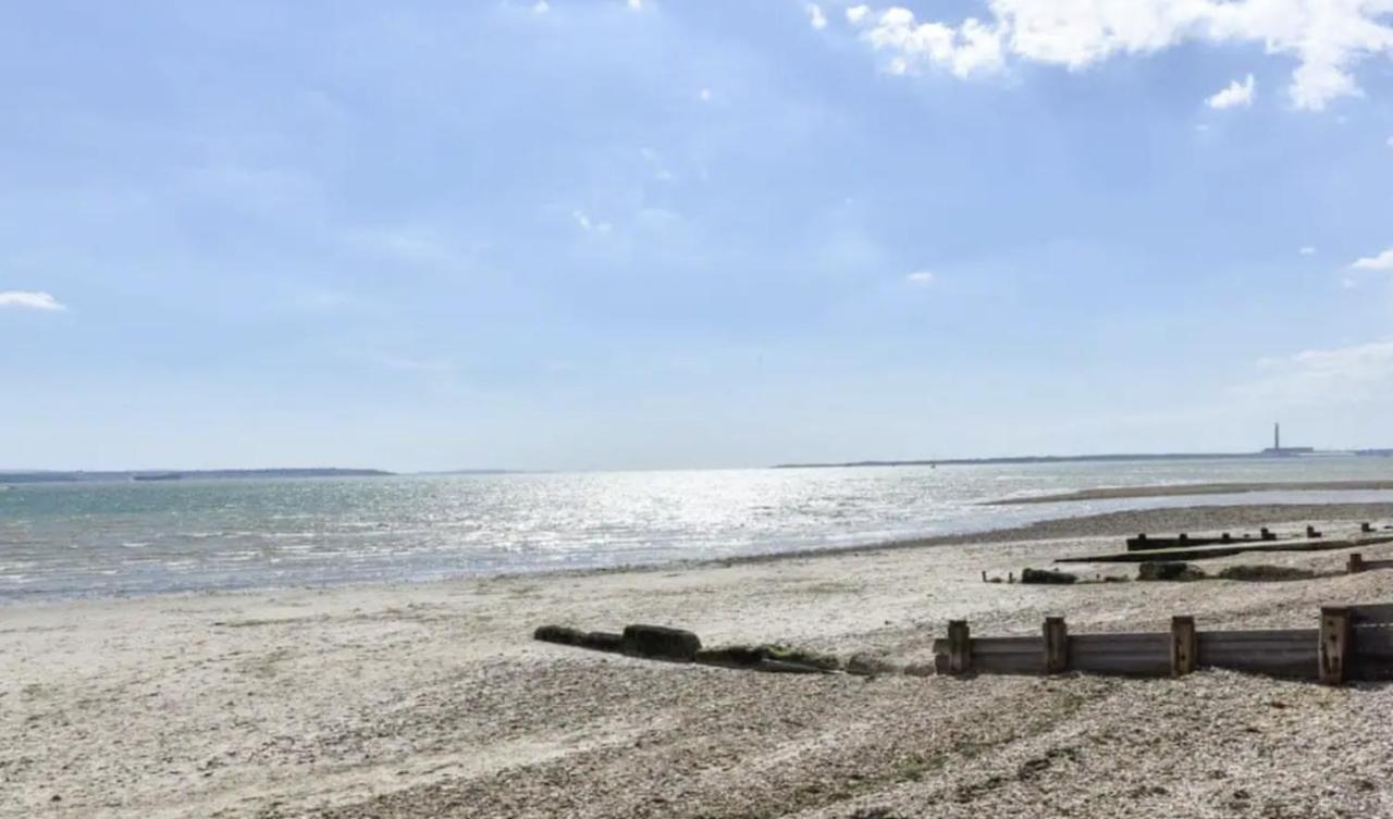 Solent Sea View Beach Cottage Hill Head Bagian luar foto